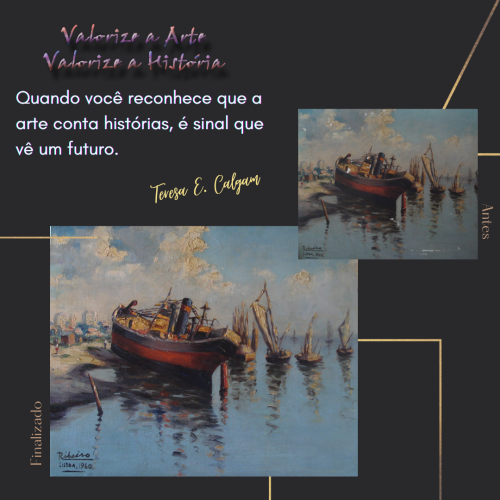 pintura de barco